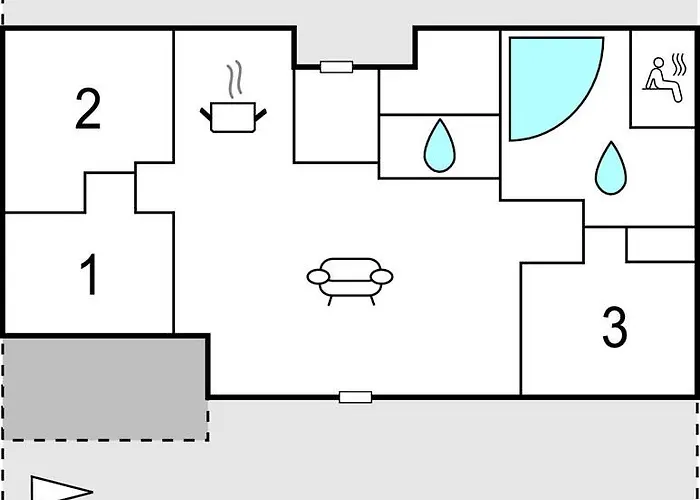 Lovely In With Sauna أبينرا